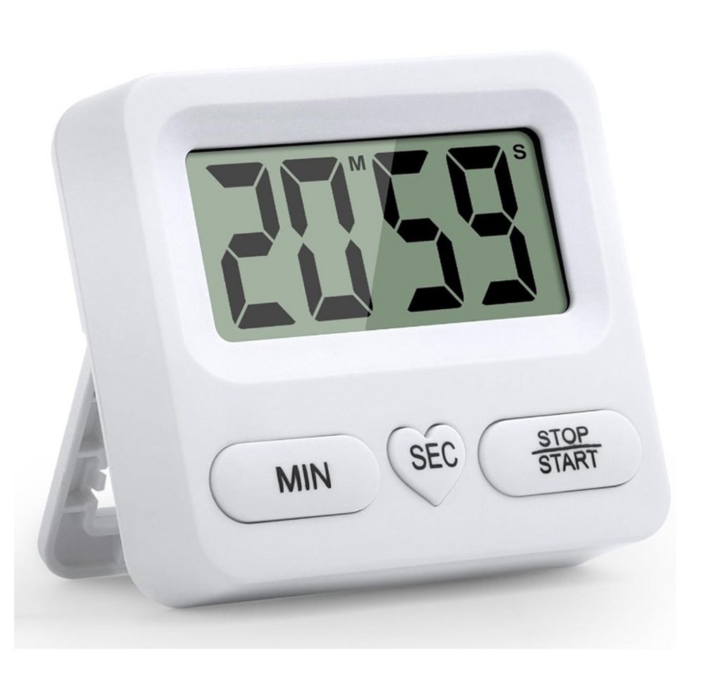 Coonoor Küchentimer Multifunktionstimer Digitaler Timer und Stoppuhr,Timer für Kinder Große Digitalanzeige mit Alarmglocke Coonoor Küchentimer Multifunktionstimer Digitaler Timer und Stoppuhr,Timer für Kinder Große Digitalanzeige mit Alarmglocke von Coonoor