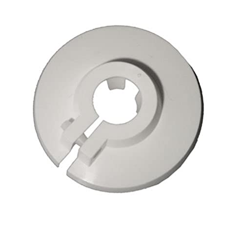 Cornat Kunststoff Klemmrosetten, 28 mm, weiß, T384102 von Cornat