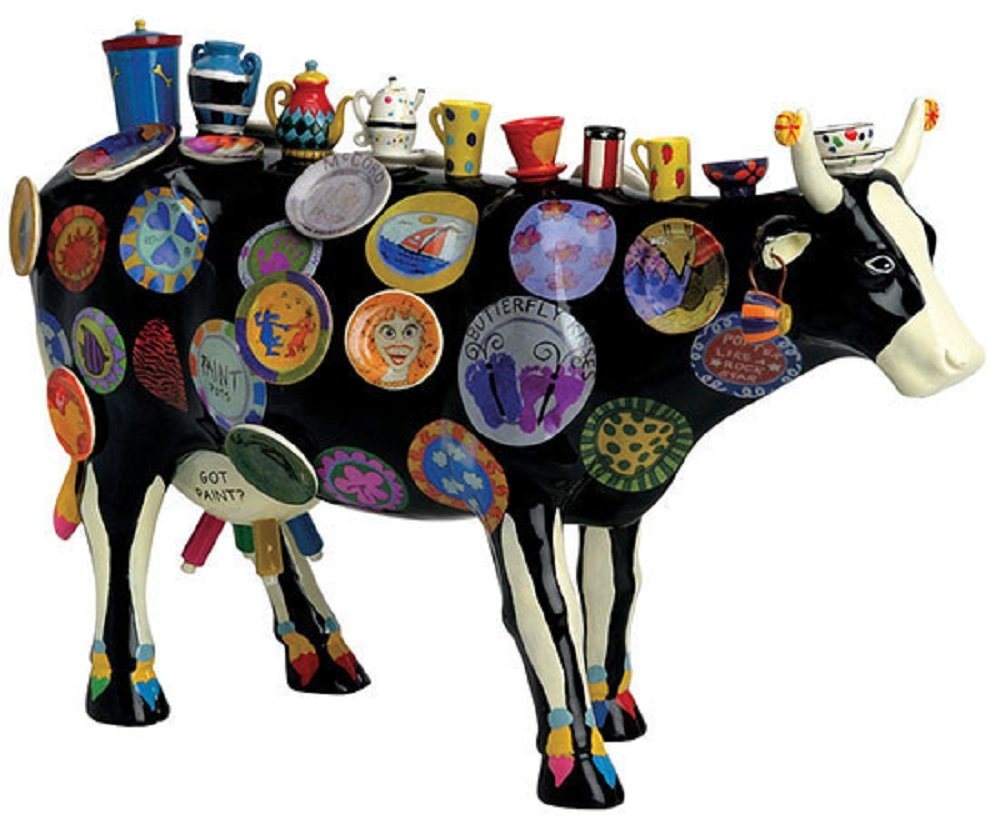 CowParade Dekofigur The Moo Potter - Cowparade Kuh Extra Large von CowParade