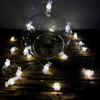 string Light White Led Bunny Batterie Power Party Dekoration von CraftsByCypress