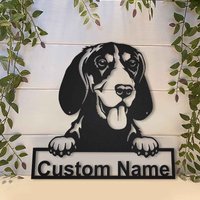 Gordon Setter Hund Metallschild Kunst, Individuellesgordon Metallschild, Gordon Wandbehang Zur Dekoration von CratifyCreations