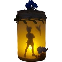 Peter Pan Und Tinkerbell, Eingefangen in Einem Glas Licht, Kinder, Led, Fee Im Glas, Nachtlicht, Stimmungslicht von CreacionesMabeca