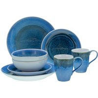 CreaTable Kombiservice "Caldera", (Set, 8 tlg.), irisierende Glasur von Creatable