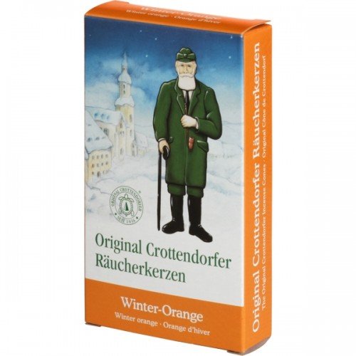 Winter-Orange, 1 Packung, 24 Stück, Crottendorfer Räucherkerzen von Crottendorfer