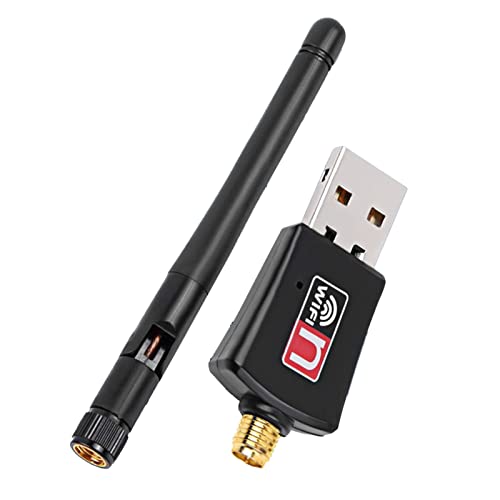 Cuifati USB-WLAN-Adapter für PC, Kabelloser Netzwerkadapter für Desktop, mit 2,4 GHz 400 Mbit/s / 5 GHz 867 Mbit/s Dualband-Antenne, Unterstützt Win11/10/8/7/XP, Mac OS von Cuifati