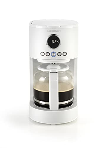 Cuisinart Filterkaffemaschine, Neutrals Collection, matt-kieselweißer Finish, mit glänzenden Chrom-Details, Fassungsvermögen für 12-18 Tassen Kaffee, DCC780WE von Cuisinart
