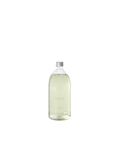 Culti Milano Nachfüllflasche Linfa mit einem Volumen von 1000 ml und der Duftnote weiße Johannisbeere und Zedernholz, RE CULTI-1000-LINFA von Culti