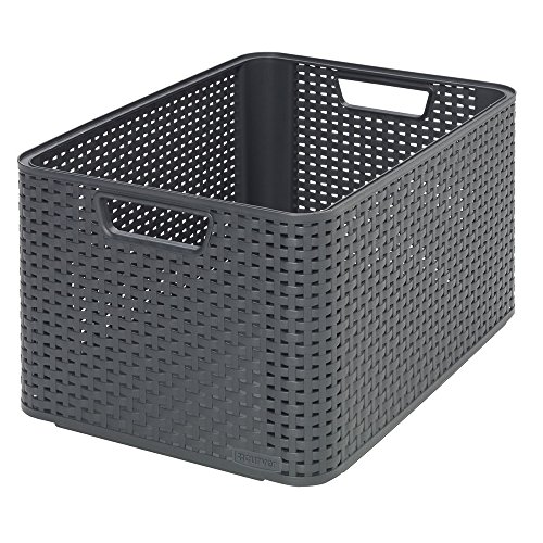 Curver Aufbewahrungsbox, Polypropylene, anthrazit, 43.6 x 32.6 x 23 cm von Curver