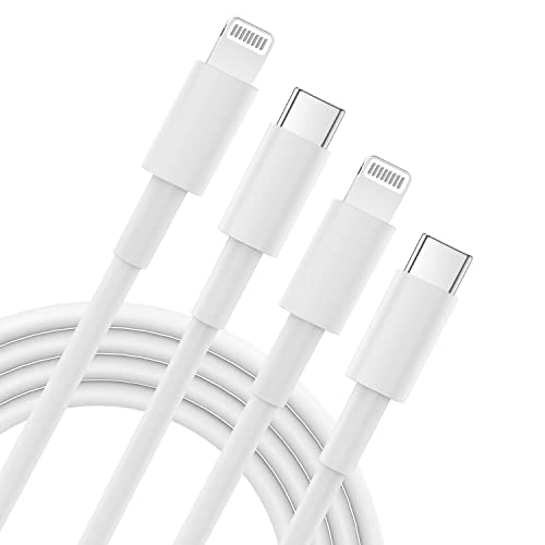 USB C auf Lightning Kabel 2M,2 Stück iPhone USB C Ladekabel Apple MFi Zertifiziert iPhone Ladekabel PD Fast Typ C Lightning Ladekabel für iPhone 14 13 Pro Max/13/SE3/12/SE/11/XR/XS Max/X/8 von CyvenSmart