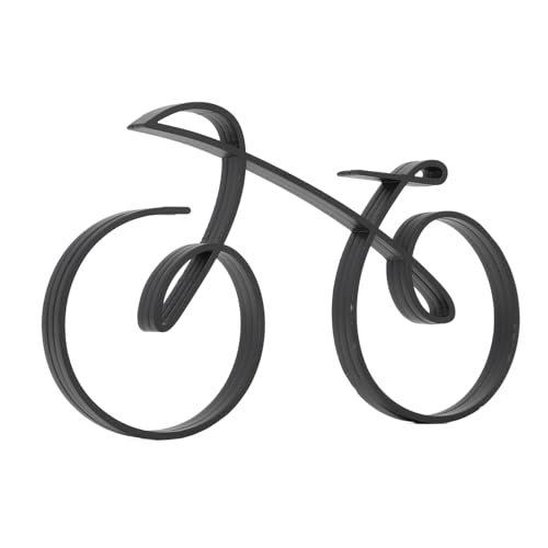 DADEA Fahrraddekoration, Minimalistisches Metall, Moderne Drahtgitter-Fahrradskulpturen, Heimdekoration, Feine Handwerkskunst, Metall-Fahrradornamente, Multifunktionale Dekoration, Dekoratives Fahrrad von DADEA