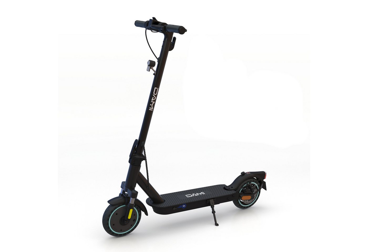 DAMI E-Scooter mit Straßenzulassung (ABE), 20,00 km/h, leicht tragbar, Dualbremssystem, IP54, doppelter Stoßdämpfung von DAMI