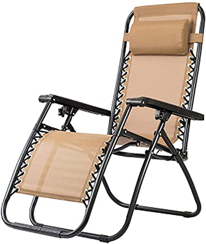 DANBOOL Zero Gravity Lounge Chair, Liege-Klappstuhl, Zero Gravity Summer Lounge Chair, praktischer, lässiger Bürostuhl, Lounge Chair, bequemer Jubiläumsstuhl von DANBOOL