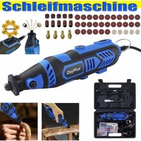 Day Plus - Neu Mini Schleifer Multifunktionswerkzeug 135W Drehwerkzeug mit 80 teiligen Zubehörset & 10000-32000 U/min 6 variable Drehzahl, zum von DAY PLUS