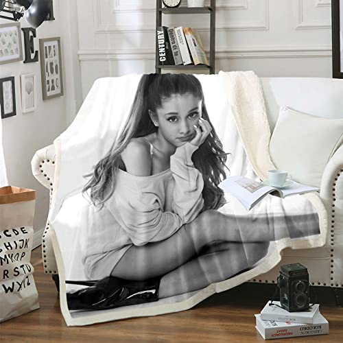 DDONVG Decke Ariana Kuscheldecke Blanket 3D Druckt Wohndecke Sofadecke Couchdecke Tagesdecke, Für Erwachsene Und Kinder (5,150 X 200 cm) von DDONVG