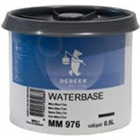 Debeer - Water mm 976 mica blue fine 0,5 lt von DEBEER