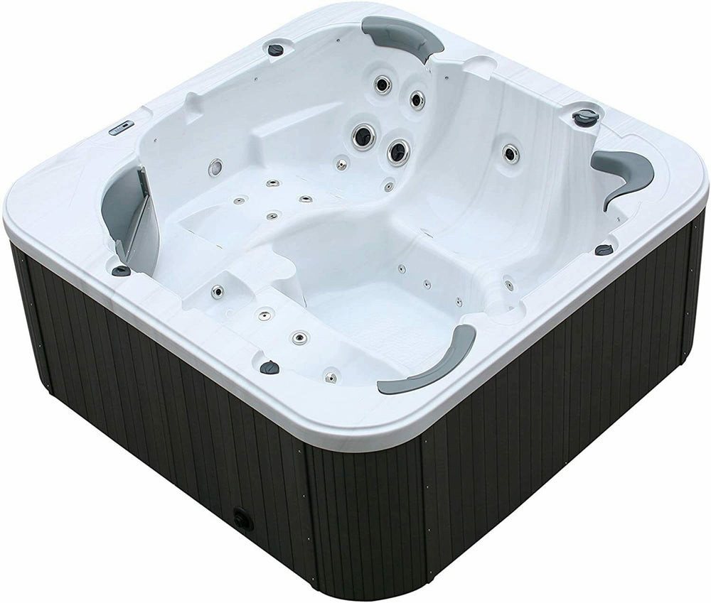 DEKO VERTRIEB BAYERN Whirlpool XXL Luxus SPA LED Whirlpool 215x215 Farblicht Outdoor Indoor Pool 5-Pe DEKO VERTRIEB BAYERN Whirlpool XXL Luxus SPA LED Whirlpool 215x215 Farblicht Outdoor Indoor Pool 5-Pe von DEKO VERTRIEB BAYERN
