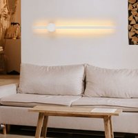 LED-Wandleuchte aus Aluminium (60 cm) - Warmweiß, 220V von DELAVEEK
