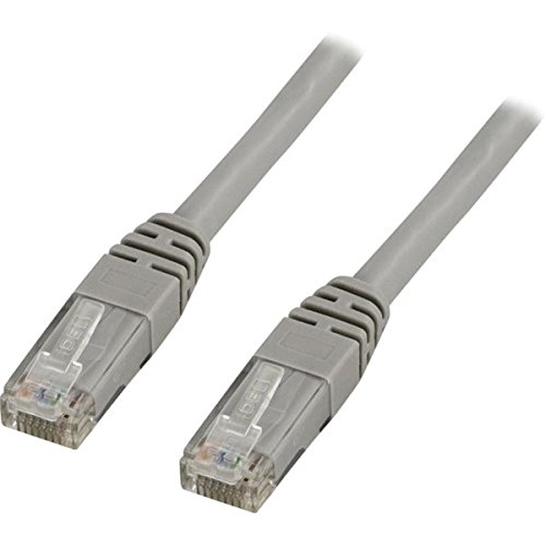 DELTACO TP-611-Netzwerkkabel (1,5 m, Cat6 U/UTP (UTP) 14 cm grau 22,5 cm von DELTACO