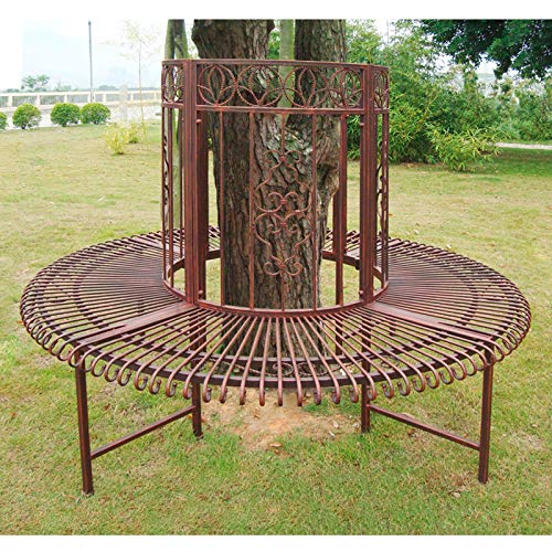 DEMA Rundbank Baumbank Sun – Robuste Gartenbank für Bäume, Outdoor Sitzbank aus Metall DEMA Rundbank Baumbank Sun – Robuste Gartenbank für Bäume, Outdoor Sitzbank aus Metall von DEMA