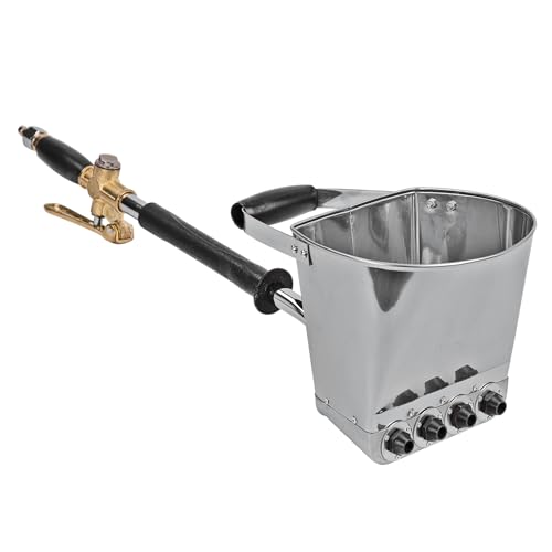 Druckluft Putzwerfer DPW4, Verputzgerät 7-10 bar, 350 L/Min, für Gips-, Kalk- & Lehmputz, Edelstahl, ergonomisch, ideal für Renovierung & Bau Druckluft Putzwerfer DPW4, Verputzgerät 7-10 bar, 350 L/Min, für Gips-, Kalk- & Lehmputz, Edelstahl, ergonomisch, ideal für Renovierung & Bau von DEMA