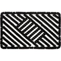 Doormat Cocos Grid Brushes Black von DEPOT