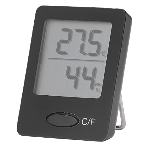 DEWIN Feuchtigkeits Temperaturanzeige, Mini Innenthermometer Digitales LCD Temperatursensor Meter Hygrometer WKS‑50 von DEWIN