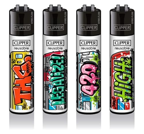 Clipper® Feuerzeug - Neue Motive 2023 + Crystal Balls (420 Trains) von DHOBIA