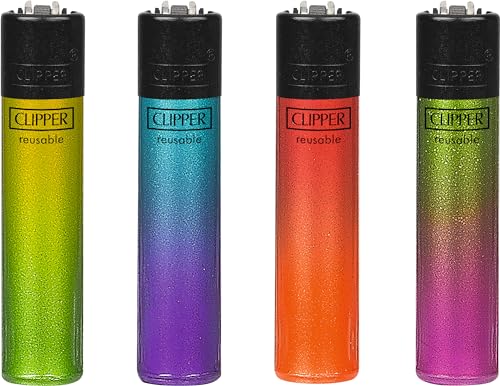 Clipper Micro Feuerzeuge Verschidenen Modelle Inkl. Gratis Crystal Balls (Micro Crystal Gradient) von DHOBIA