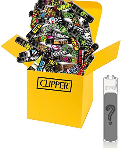 Clipper Mix Feuerzeuge Clipper Wundertüte Inkl. GRATIS DHOBIA Feuerzeug (15) von DHOBIA