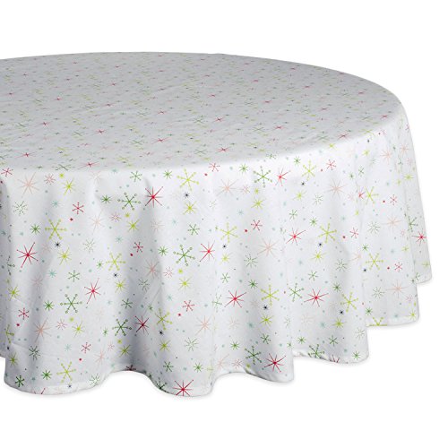 DII Christmas Star Print Tablecloth 52x52 von DII