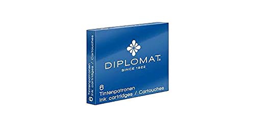 Diplomat d10275212 Hochwertige Tinte(6er Pack) von DIPLOMAT