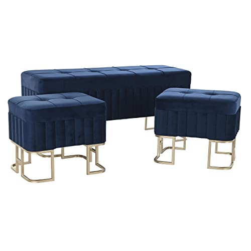 DKD Home Decor Bank, Blau, Estándar von DKD Home Decor