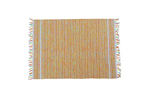 Dmora Alabama moderner Teppich, Kelim-Stil, 100% Baumwolle, bunt, 230x160cm von Dmora