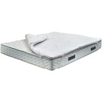 Talamo Italia Doppel-Topper Schütze, Auflagenset mit Kissen, Topper aus Memory Foam, hypoallergen und atmungsaktiv, 100 % Made in Italy, cm 140x200xh5 von DMORA