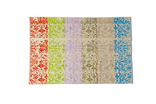 Dmora Utah moderner Teppich, Kelim-Stil, 100% Baumwolle, bunt, 230x160cm von Dmora