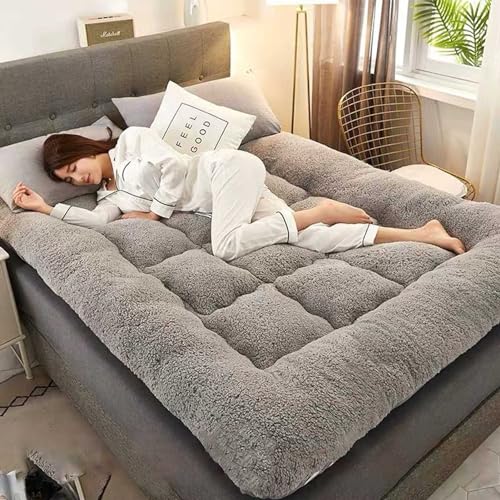 DNJKH Matratze Japanische Tatami Gesteppte Schlafmatratze Faltbare Bodenmatratze, Wollstoff, Faltbar Minimalistische Gästebett von DNJKH