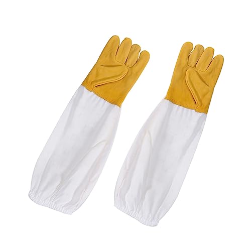 DOITOOL Schutzhandschuhe 1 Paar Goldener Handschuh Handschuhe Kleidung Arbeit Weiß Schnittschutz Arbeitshandschuhe von DOITOOL