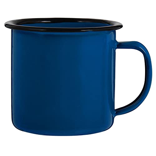 DOITOOL 1stk Altes Schnapsglas Emaille Schüssel Emaille Kaffeebecher Emaille-campingbecher Rot Kaffeetassen Zinn Camping Blechbecher Vintage Keine Deckung Dekorative Tasse Eisen Fräulein von DOITOOL