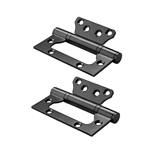 DOITOOL Wohnkultur Stummes Scharnier 2 Stück 4 Edelstahlscharniere Tür Loseblatt Untertürscharnier Türangel Stumm Stummes Flachscharnier Verdicktes Stummes Scharnier von DOITOOL