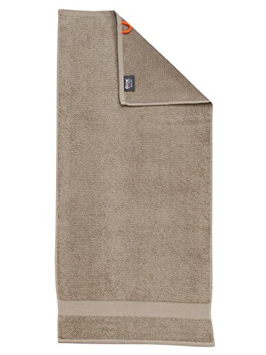 DONE Deluxe Handtuch, Baumwolle, Taupe, 50 x 100 x 1 cm von DONE