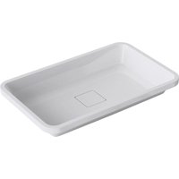 Einbauwaschbecken 60x38x12cm Colossum104 weiß aus Gussmarmor rechteckig mit Ablaufabdeckung ohne Armatur - Weiß Hochglanz - Doporro Einbauwaschbecken 60x38x12cm Colossum104 weiß aus Gussmarmor rechteckig mit Ablaufabdeckung ohne Armatur - Weiß Hochglanz - Doporro von DOPORRO