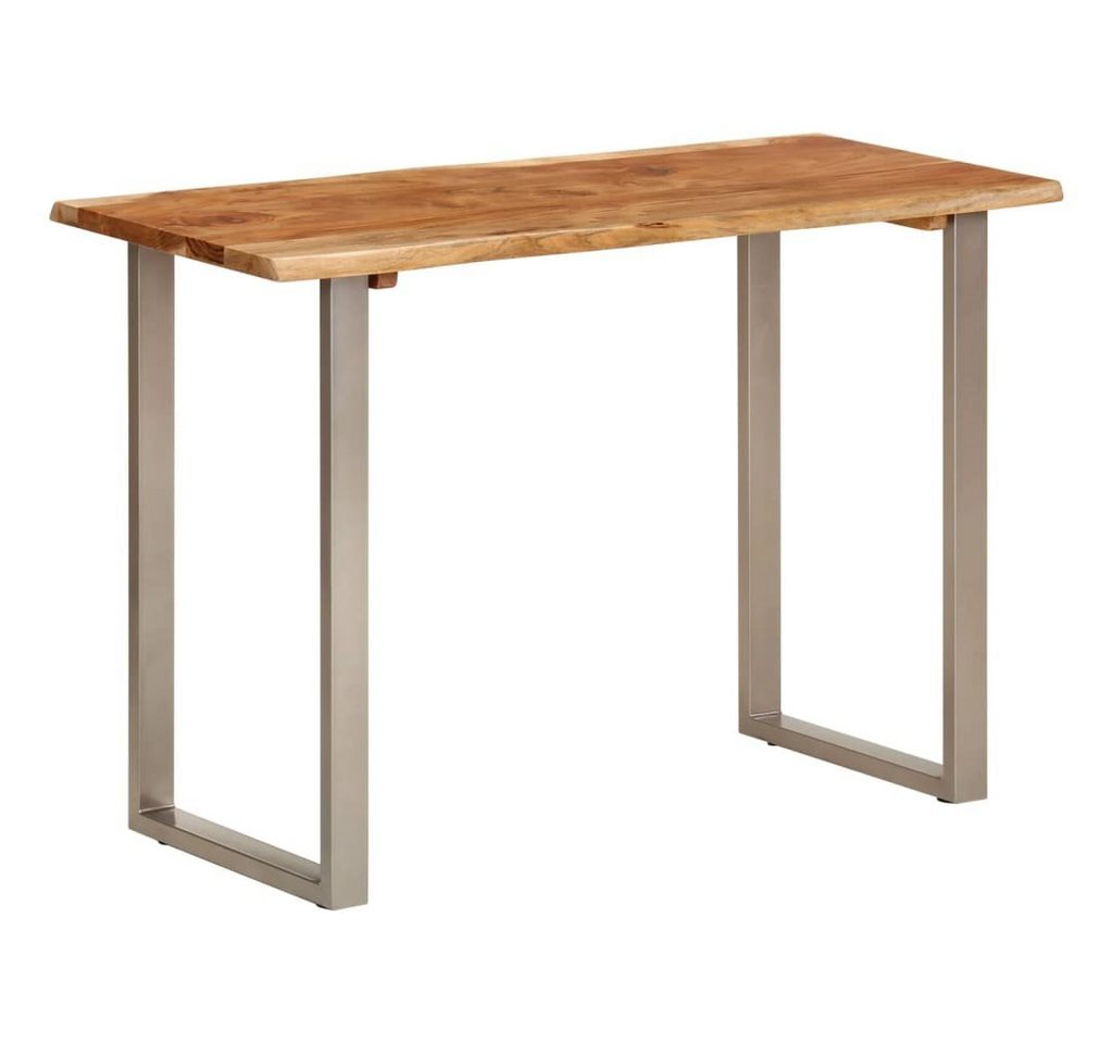 DOTMALL Baumkantentisch massives Akazienholz, Metallgestell U-Form,110x50x76 cm DOTMALL Baumkantentisch massives Akazienholz, Metallgestell U-Form,110x50x76 cm von DOTMALL
