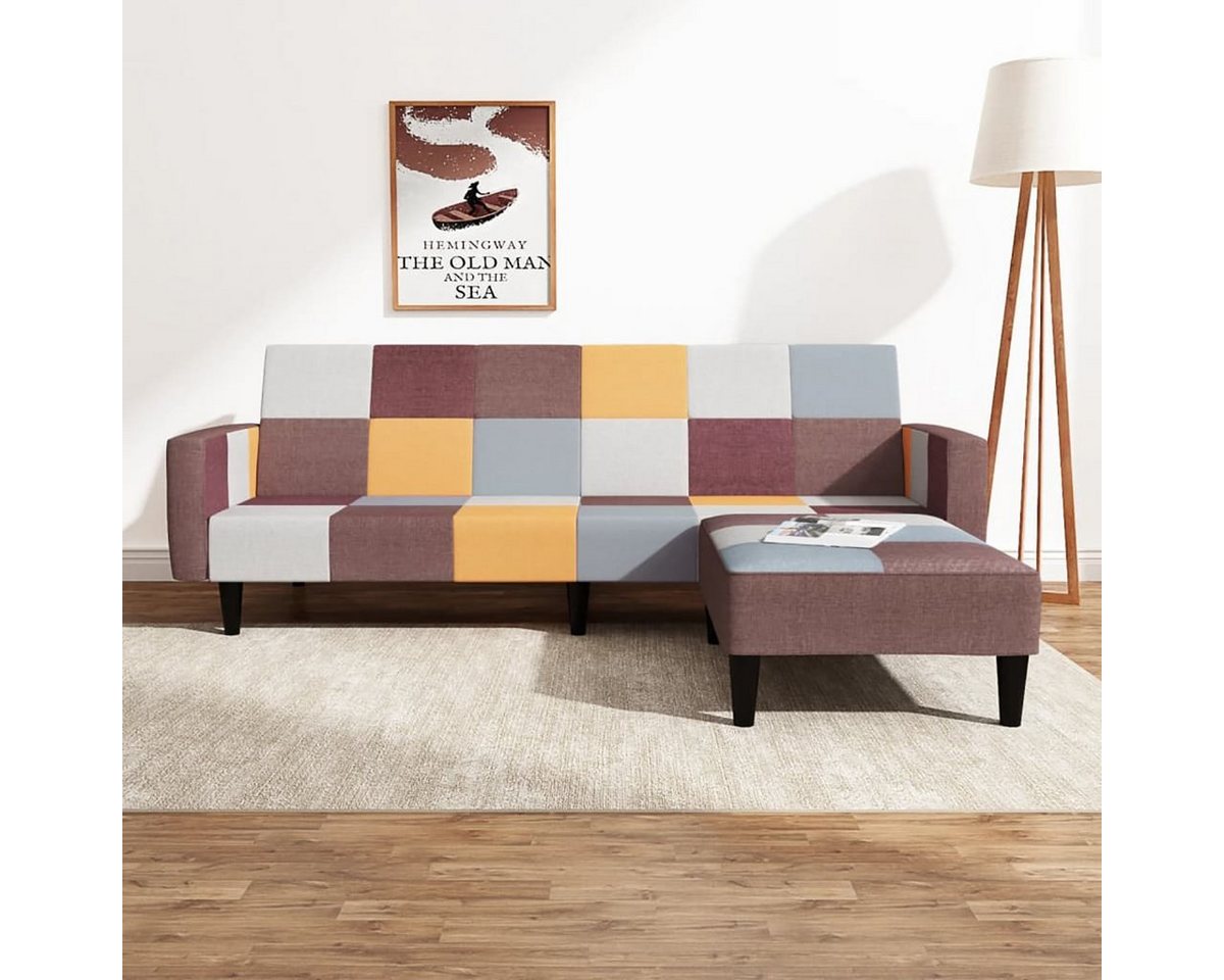 DOTMALL Big-Sofa 2-teiliges Chesterfield-Sofa-Set, Wohnzimmermöbel aus Stoff, bequem von DOTMALL