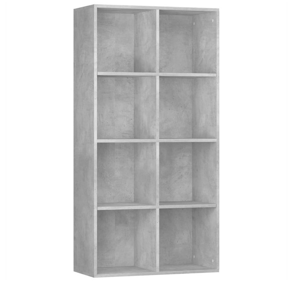 DOTMALL Bücherregal Bücherregal,Sideboard,Betongrau,66×30×130 cm,Holzwerkstoff von DOTMALL