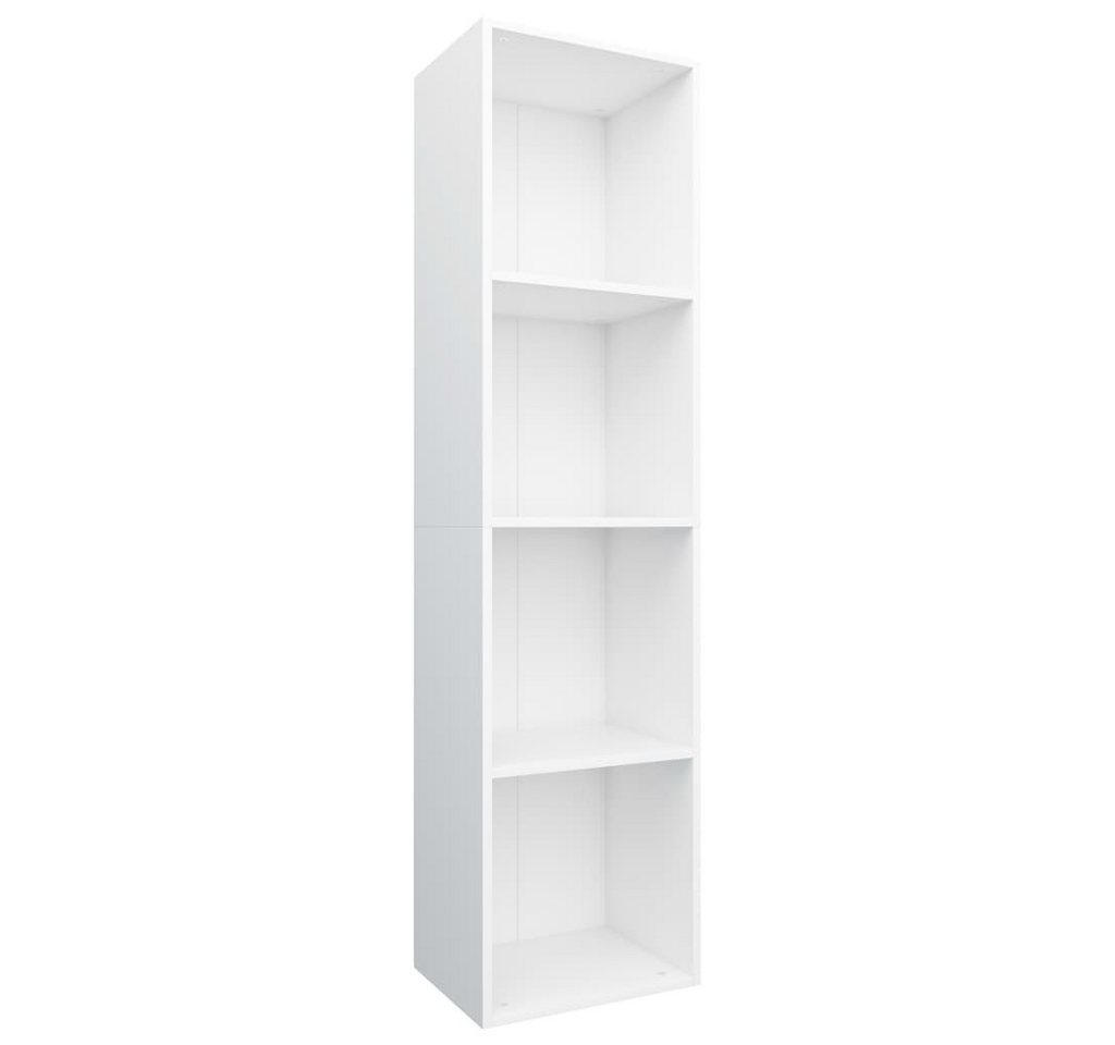 DOTMALL Bücherregal Bücherregal/TV-Schrank Weiß 36×30×143 cm Holzwerkstoff von DOTMALL