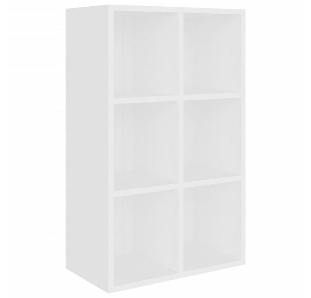 DOTMALL Bücherregal Bücherschrank,Sideboard,Weiß,66 x 30 x 98 cm,Holzwerkstoff von DOTMALL