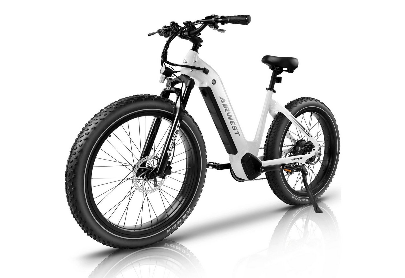 DOTMALL E-Bike AIRWEST AIR2602 26 zoll Elektrofahrrad mit 48 V15Ah Akku 250W motor von DOTMALL