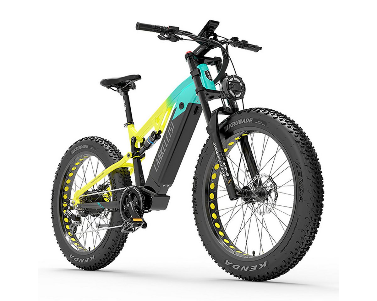 DOTMALL E-Bike LANKELEISI RV800 Plus 750W Bafang Motor Elektro-Mountainbike von DOTMALL