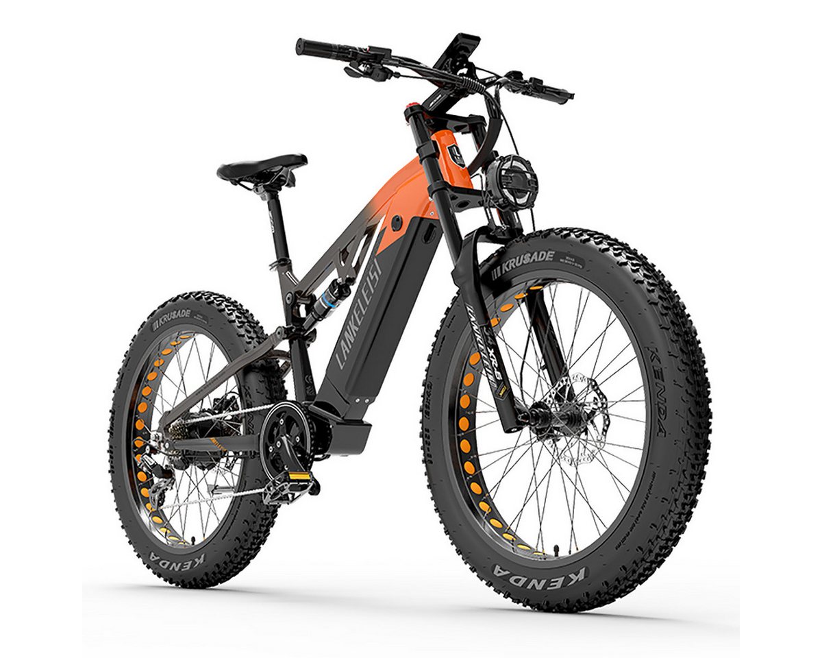 DOTMALL E-Bike LANKELEISI RV800 Plus 750W Bafang Motor Elektro-Mountainbike von DOTMALL