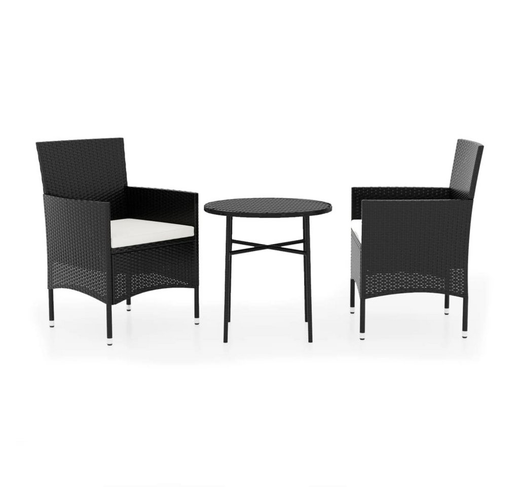 DOTMALL Garten-Essgruppe 3-tlg. Garten-Essgruppe Poly Rattan DOTMALL Garten-Essgruppe 3-tlg. Garten-Essgruppe Poly Rattan von DOTMALL